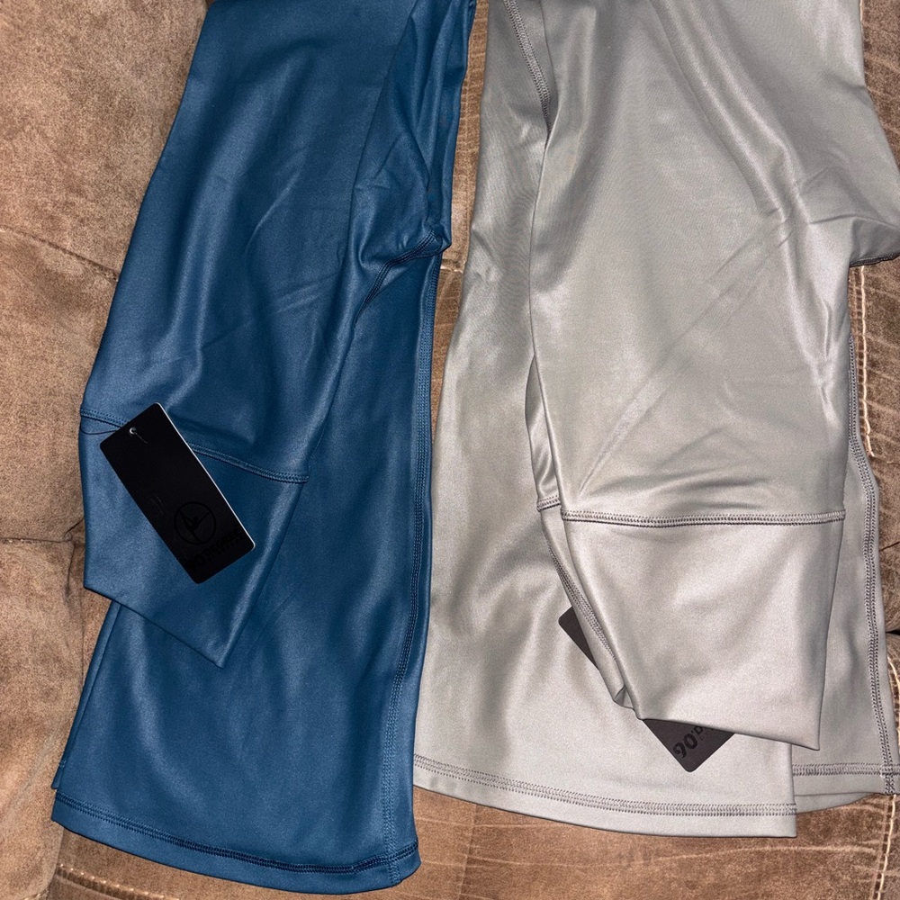 90 Degree By Reflex Blue and Gray Activewear